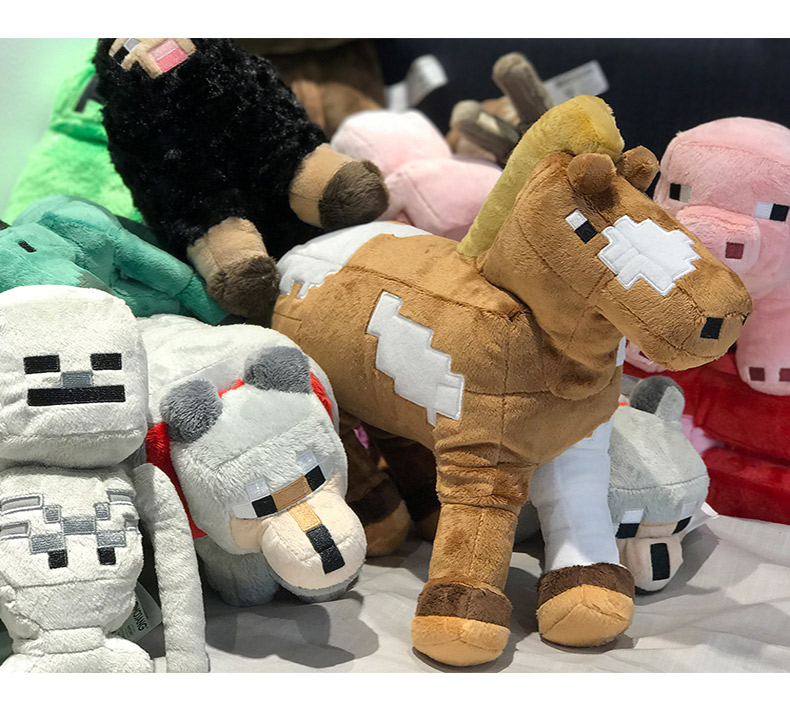 minecraft zombie horse plush