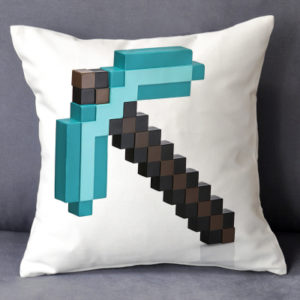 Minecraft 16x16 Inch Premium Hollow cotton Pillow