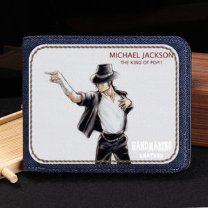 Michael Jackson Oxford Bifold Short Wallet