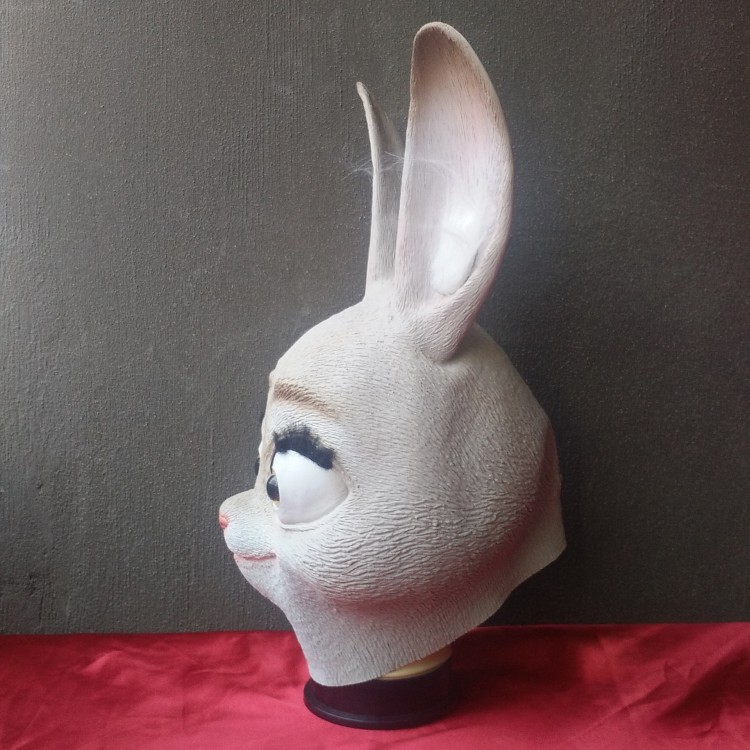 Zootopia Mask Helmet Movie Vesion Latex Full Head Mask Cosplay Props 