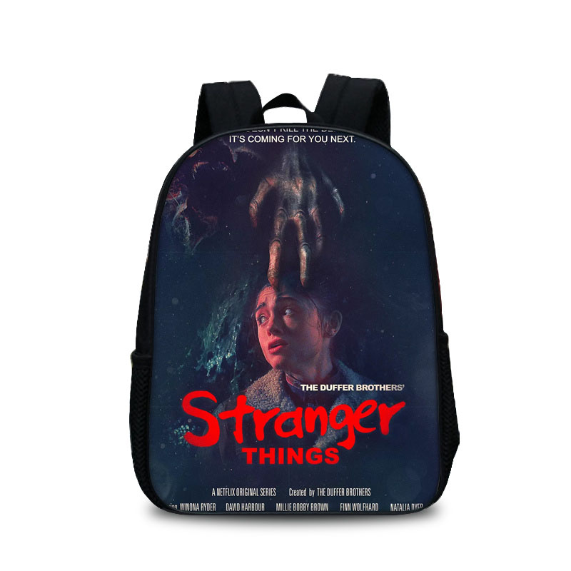 12″stranger Things Season 2 Backpack School Bag 