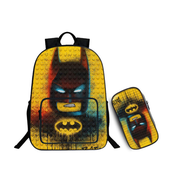 16″LEGO Backpack School Bag Combo