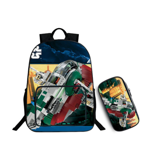 16″LEGO Backpack School Bag Combo