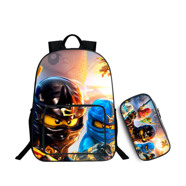 16″LEGO Backpack School Bag Combo