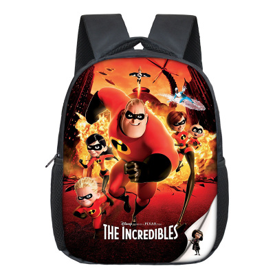 12 Inch The Incredibles 2 Children's Backpack Kids School Cute