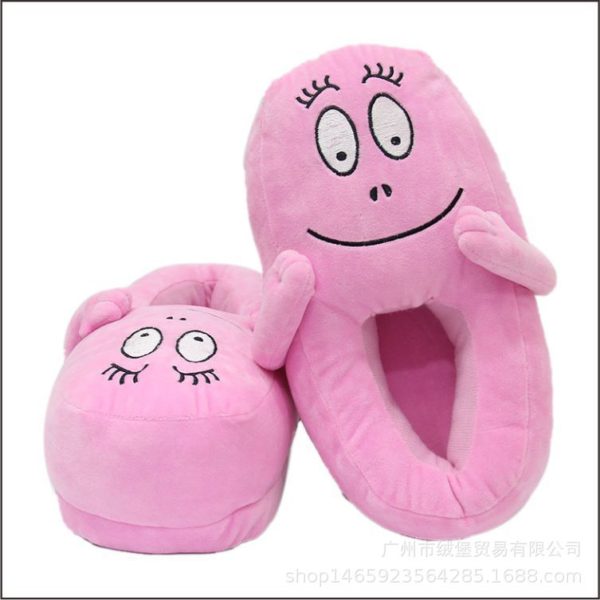 Les Barbapapa Winter Soft Plush Slippers