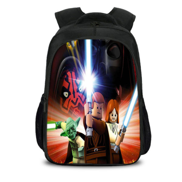 16" Star Wars Backpack School Bag Black - Image 4