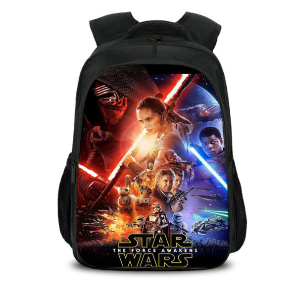 16" Star Wars Backpack School Bag Black - Image 5