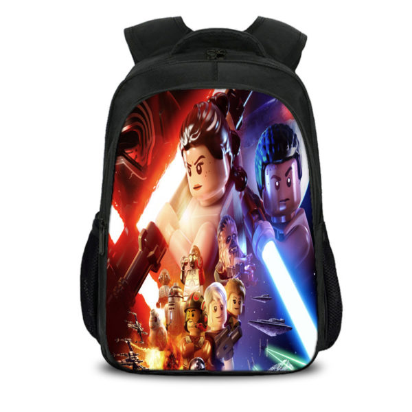 16" Star Wars Backpack School Bag Black - Image 10