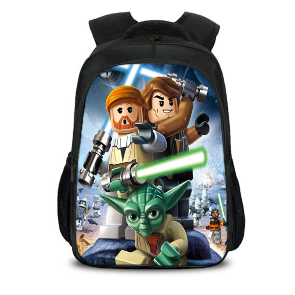 16" Star Wars Backpack School Bag Black - Image 11