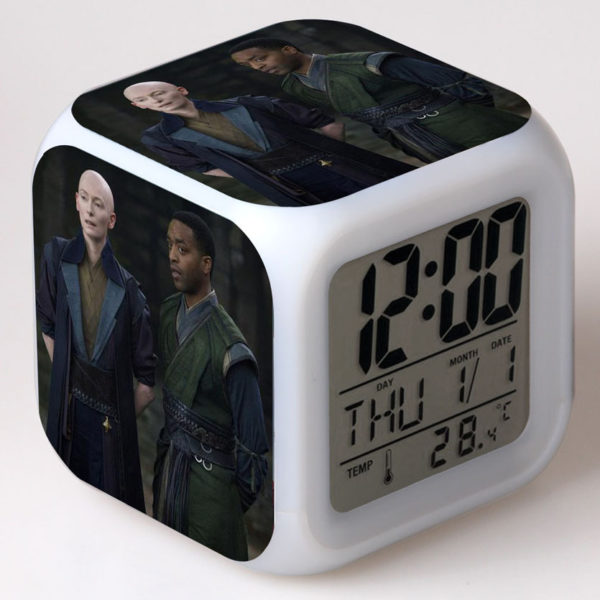 Doctor Strange 7 Colors Change Digital Alarm LED Clock - Image 10