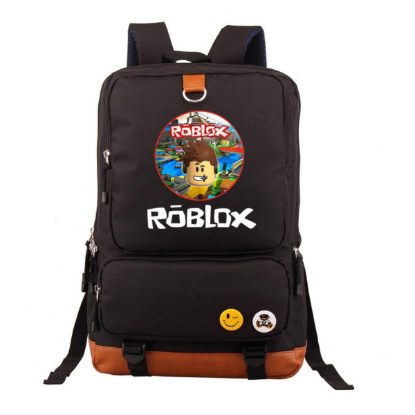 18 Inch ROBLOX Printed youth student schoolbag large capacity travel bag men and women shoulder computer backpack - Image 2