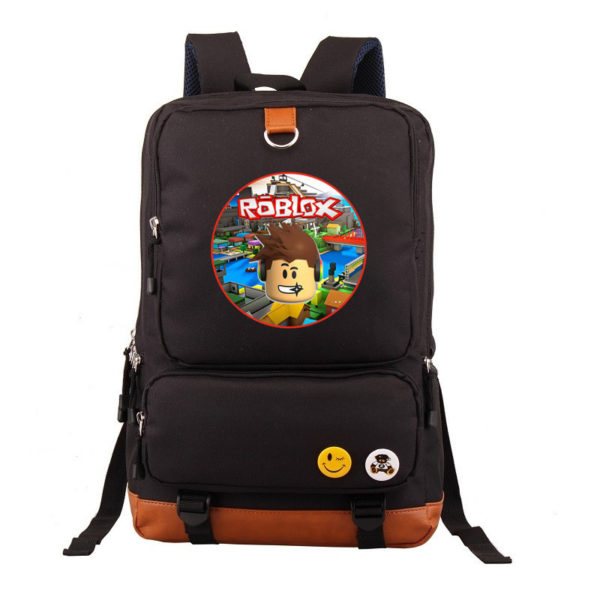 18 Inch ROBLOX Printed youth student schoolbag large capacity travel bag men and women shoulder computer backpack - Image 11