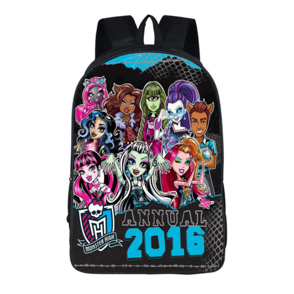 16‘’Monster High Backpack School Bag - Image 8