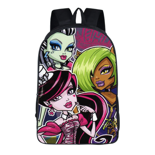 16‘’Monster High Backpack School Bag - Image 7