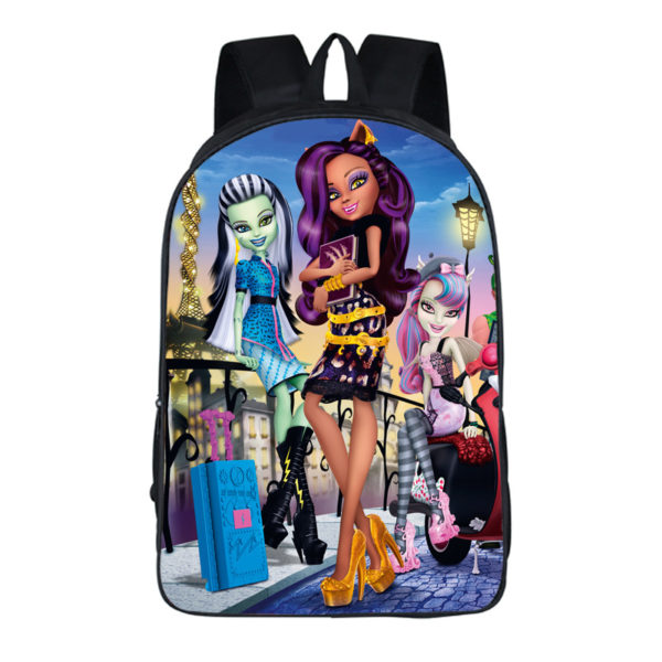 16‘’Monster High Backpack School Bag - Image 3