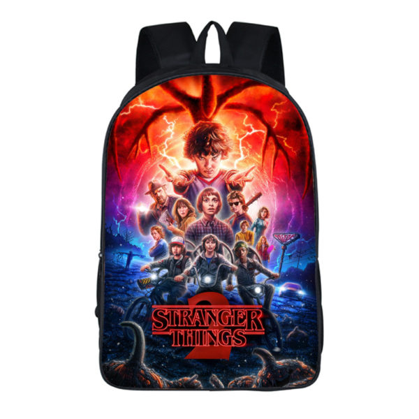 16″Stranger Things Season Backpack School Bag - Image 2