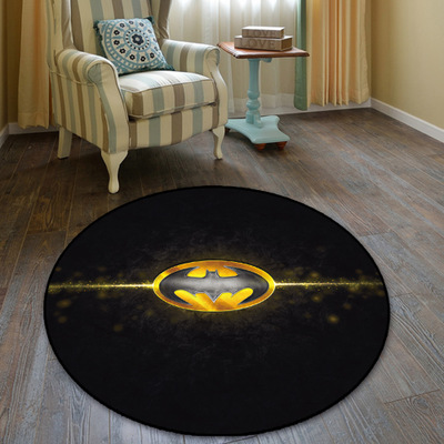 Batman Ultra Soft Indoor Modern Area Rugs Fluffy Living Room Carpets Suitable For Children Bedroom Giftcartoon