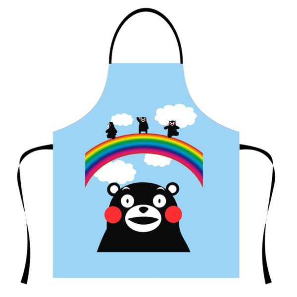 Professional Kitchen Apron-Kumamon-Aprons Comfortable Perfect For Cooking Guide - Image 3