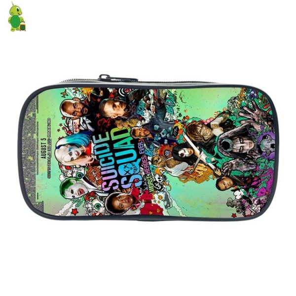 Suicide Squad Pen Case Large Capacity Pencil Bag Student’s - Image 21