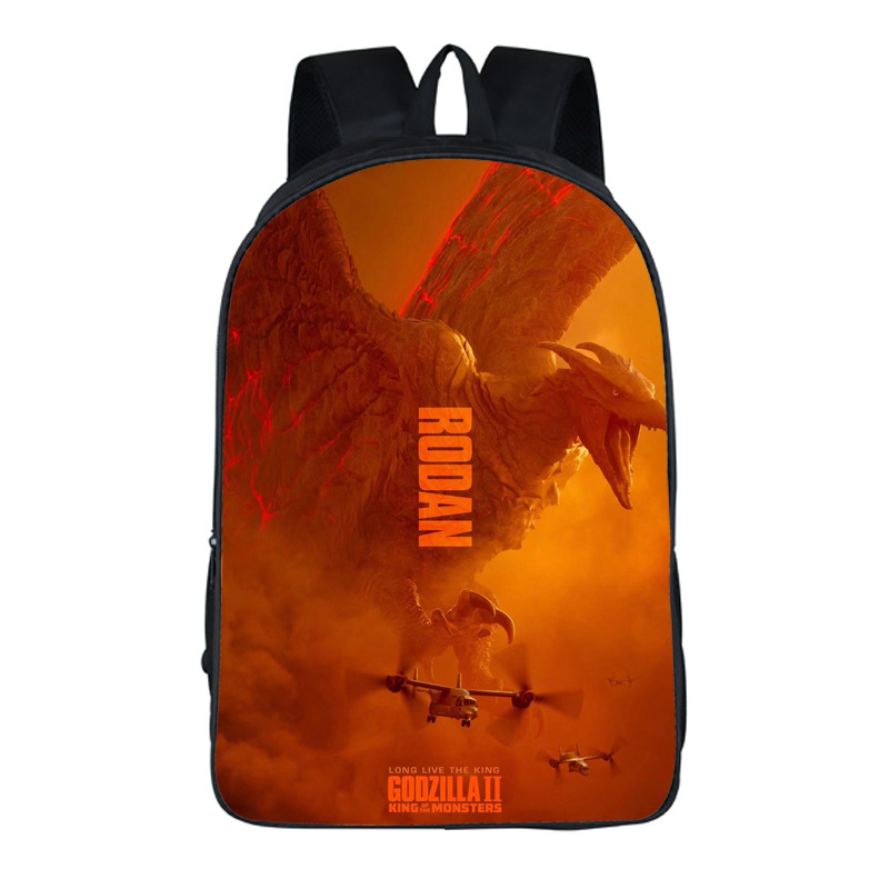 godzilla school bag