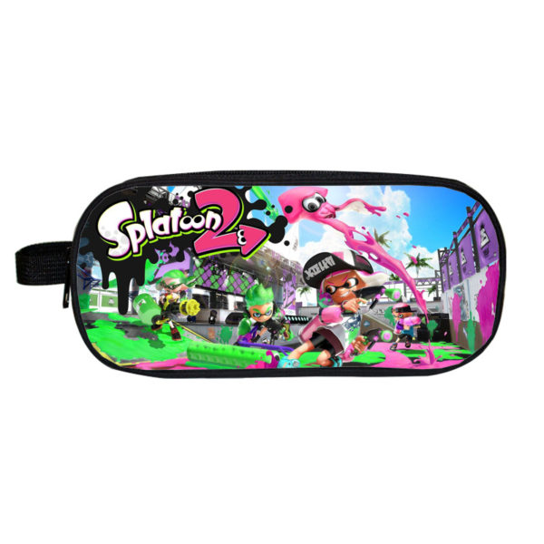 Splatoon 2 Pencil Case Student’s Large Capacity Pen Bag - Image 2