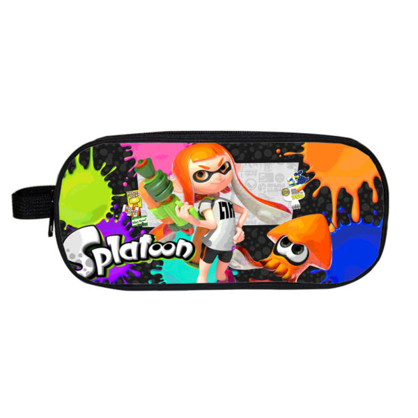 Splatoon 2 Pencil Case Student’s Large Capacity Pen Bag - Image 4