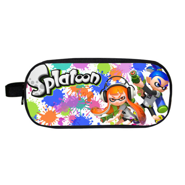 Splatoon 2 Pencil Case Student’s Large Capacity Pen Bag