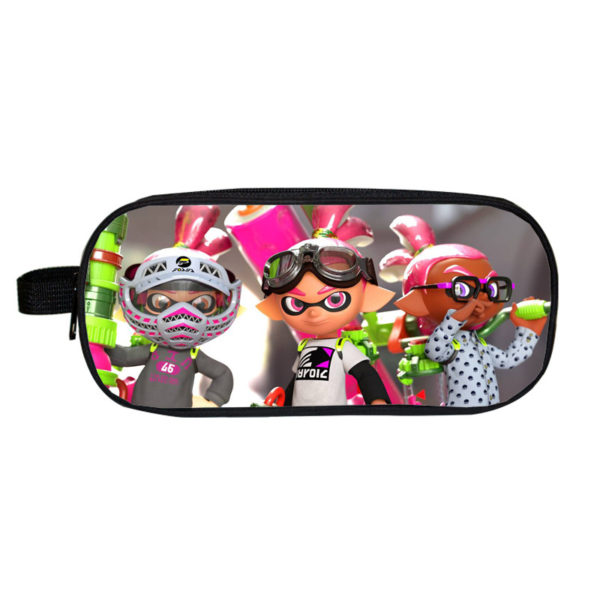 Splatoon 2 Pencil Case Student’s Large Capacity Pen Bag - Image 17