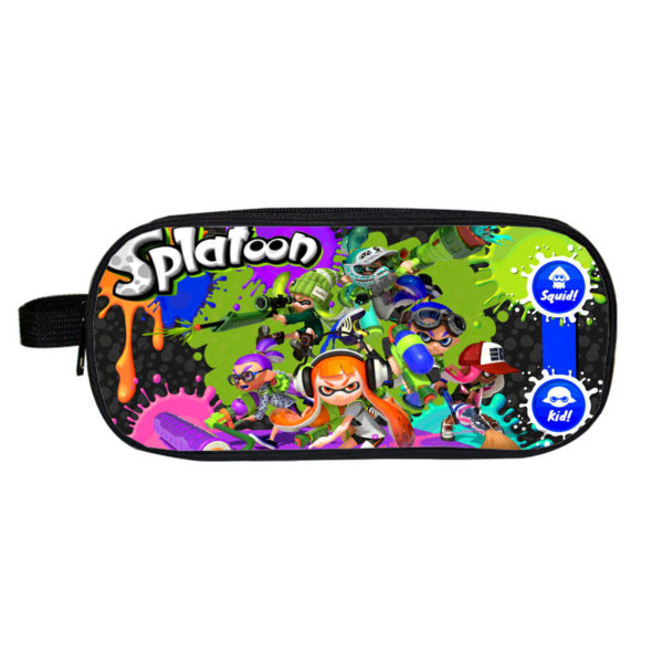 Splatoon 2 Pencil Case Student’s Large Capacity Pen Bag - Image 15