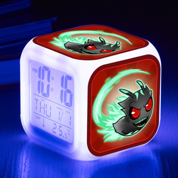 Slugterra 7 Colors Change Digital Alarm LED Clock - Image 10