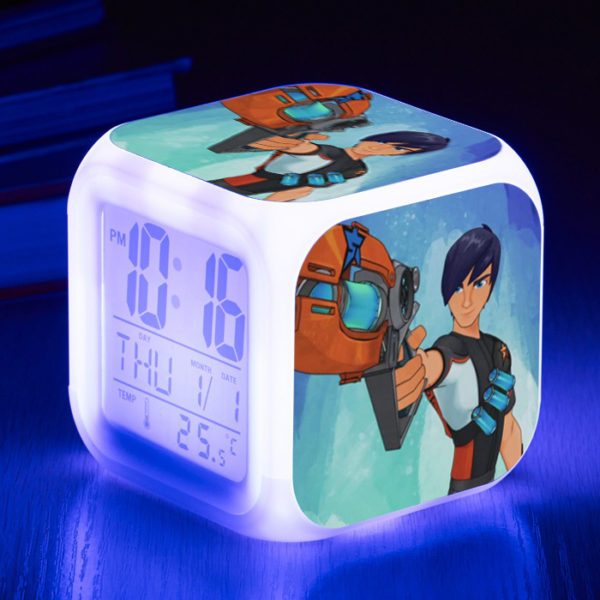 Slugterra 7 Colors Change Digital Alarm LED Clock - Image 8