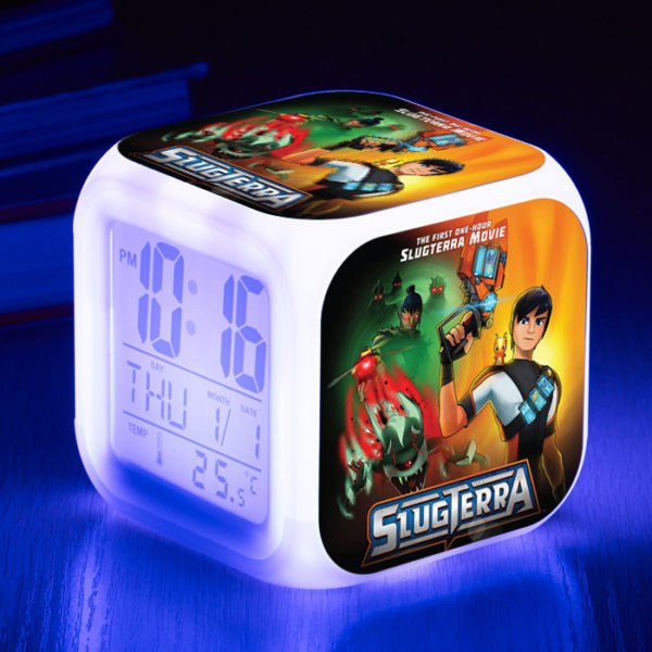 Slugterra 7 Colors Change Digital Alarm LED Clock - Image 6