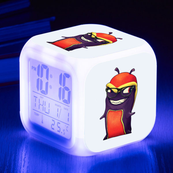 Slugterra 7 Colors Change Digital Alarm LED Clock - Image 29