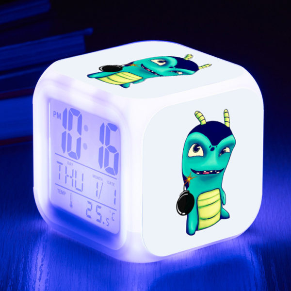 Slugterra 7 Colors Change Digital Alarm LED Clock - Image 26