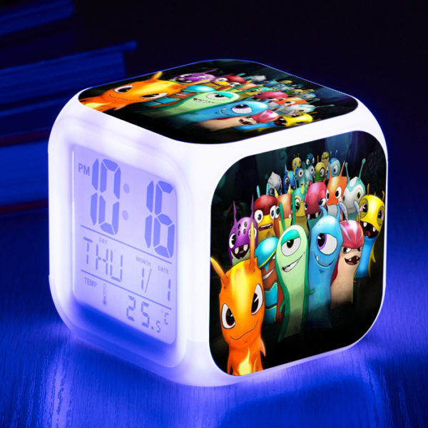 Slugterra 7 Colors Change Digital Alarm LED Clock - Image 21