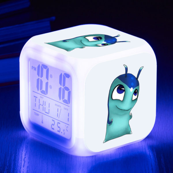 Slugterra 7 Colors Change Digital Alarm LED Clock - Image 25