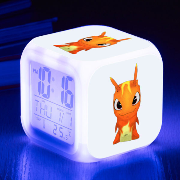 Slugterra 7 Colors Change Digital Alarm LED Clock - Image 23