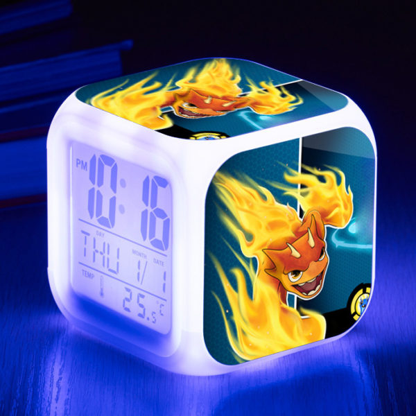 Slugterra 7 Colors Change Digital Alarm LED Clock - Image 16