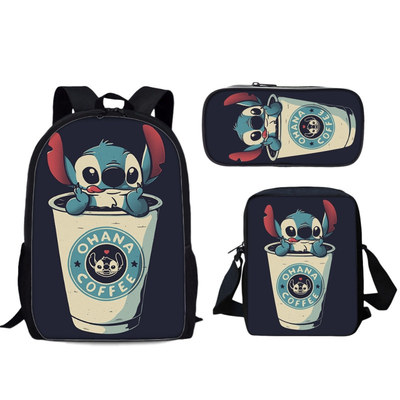 18''Stitch Backpack School Bag - giftcartoon