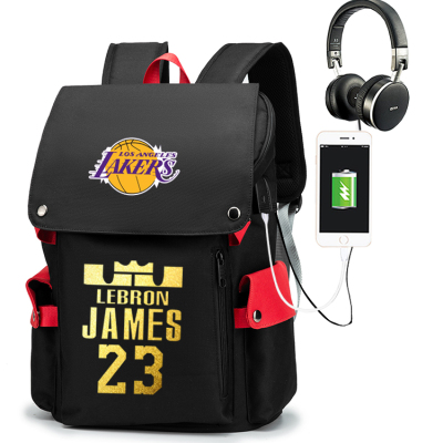 LeBron James Backpacks School Bags USB Backpacks LBI005