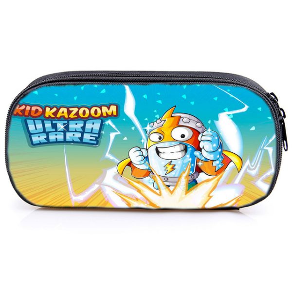 Super Zings Cosmetic Case Kids Cartoon Game Pencil Case Large Capacity Multifunction Sotrage Bags Children School Supplies - Image 15