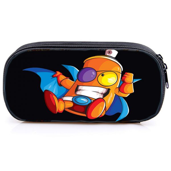 Super Zings Cosmetic Case Kids Cartoon Game Pencil Case Large Capacity Multifunction Sotrage Bags Children School Supplies - Image 19