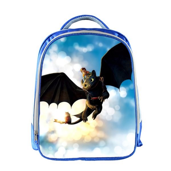 How to Train Your Dragon Backpack School Bag Blue - Image 12