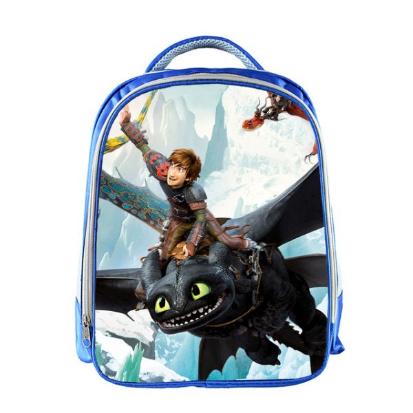 How to Train Your Dragon Backpack School Bag Blue - Image 11