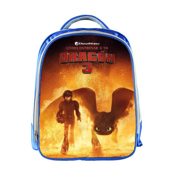 How to Train Your Dragon Backpack School Bag Blue - Image 7