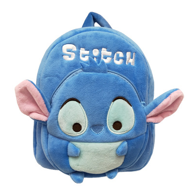 Stitch Backpack School Bag Blue Gift - giftcartoon