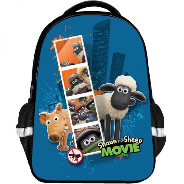 Shaun the Sheep Backpack Kids Youth Student High Capacity Waterproof School Bag Birthday Gifts - Image 7