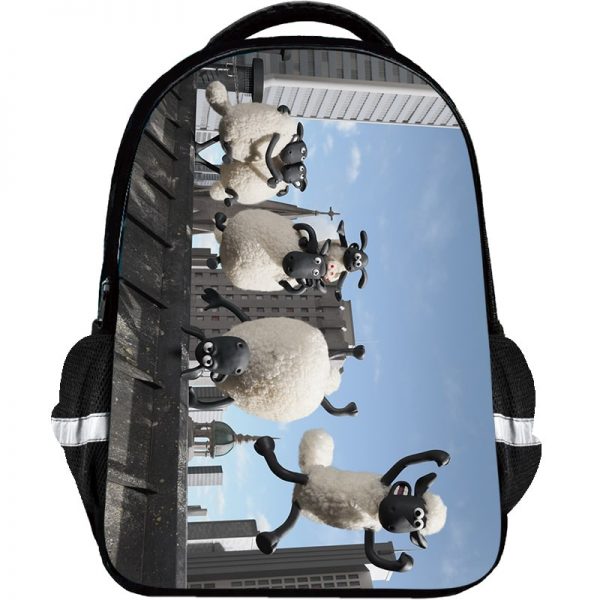 Shaun the Sheep Backpack Kids Youth Student High Capacity Waterproof School Bag Birthday Gifts - Image 16