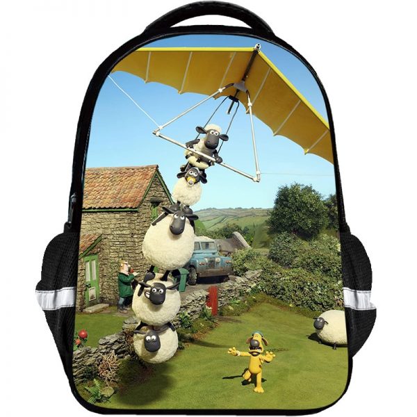 Shaun the Sheep Backpack Kids Youth Student High Capacity Waterproof School Bag Birthday Gifts - Image 23